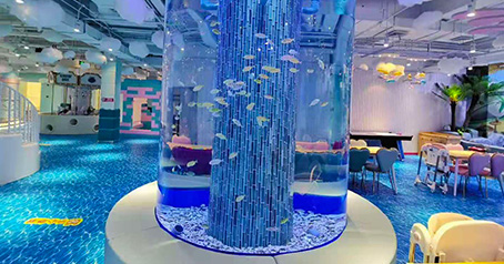 The Performance of Large Acrylic Fish Tank.