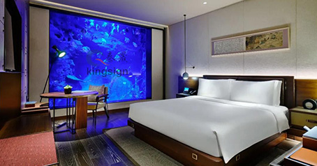 Ningbo hotel underwater project.