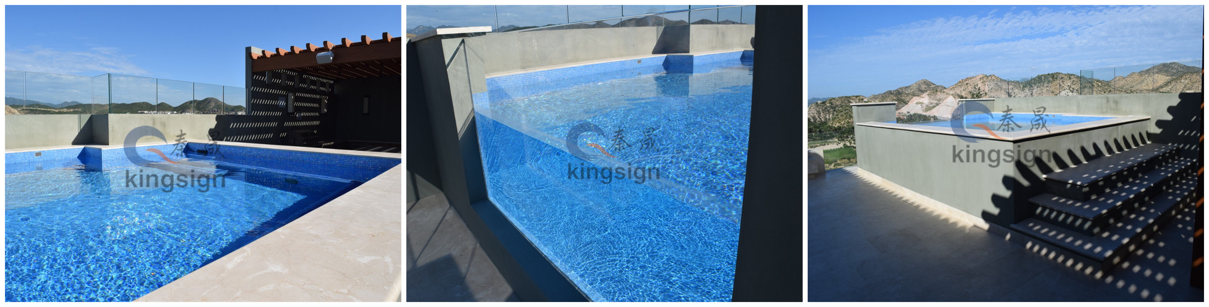 Why choose acrylic instead of glass for transparent swimming pool?